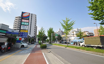 街並み1(なにわ筋)