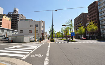 街並み2(なにわ筋)