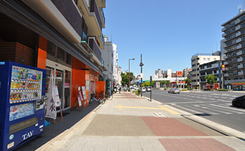 街並み(千日前通)