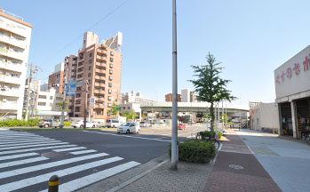 街並み(新なにわ筋)