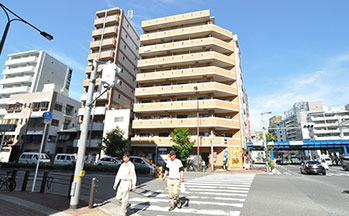 街並み2(戎本町交差点)