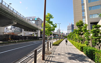 街並み9(パークス通り)