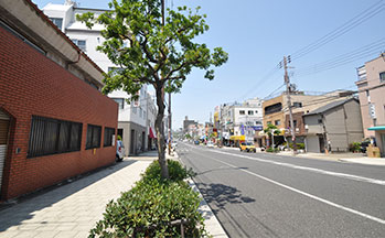 街並み(松屋町筋)
