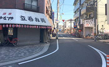 天下茶屋2丁目・3丁目の街並み1